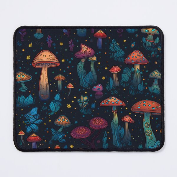 Item preview, Glowing Mushroom Pattern designed and sold by julia-giulina.