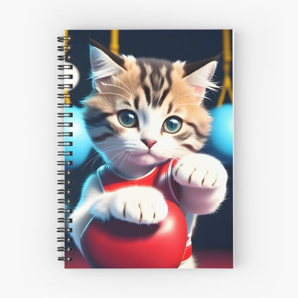 Item preview, Boxing cat - Modern digital art designed and sold by Ai-michiart.