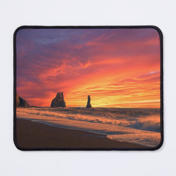 Item preview, Reynisfjara, Iceland at Sunset designed and sold by jrtwynam.