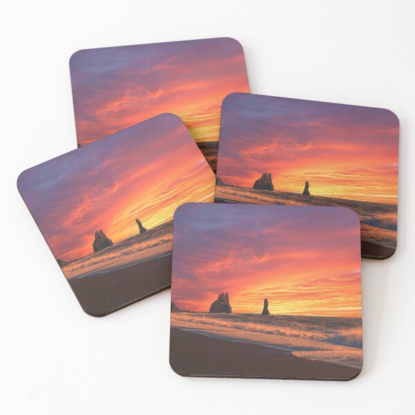 Item preview, Reynisfjara, Iceland at Sunset designed and sold by jrtwynam.