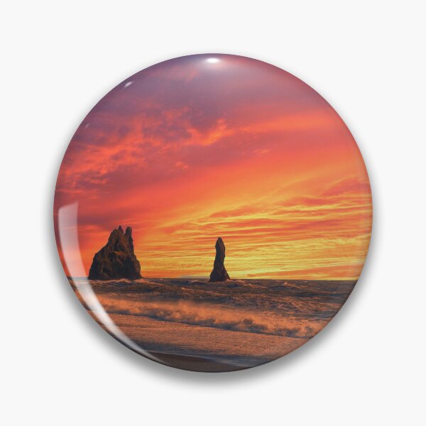 Item preview, Reynisfjara, Iceland at Sunset designed and sold by jrtwynam.