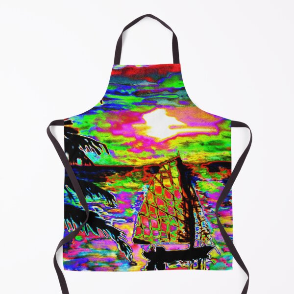 Item preview, Sailing boat ar sunset designed and sold by George Hutton Hunter.