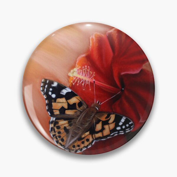 Item preview, Summer butterfly on flower designed and sold by Denise Nijs.