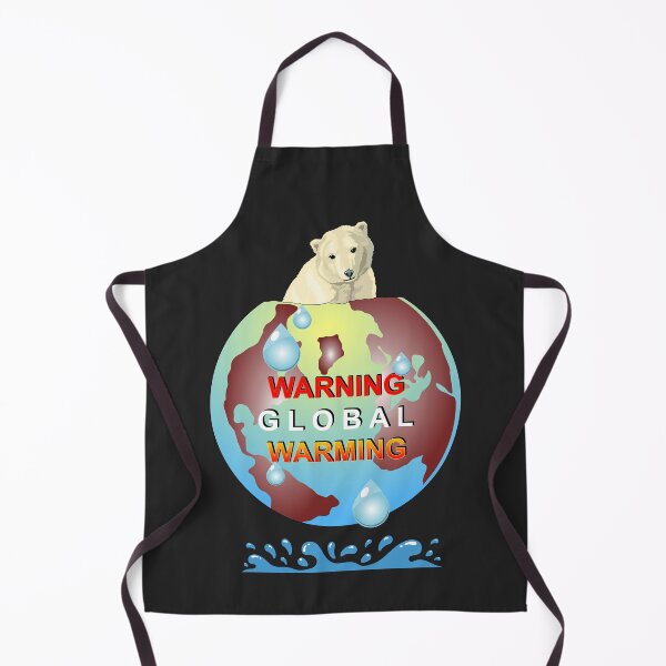 Item preview, Warning Global Warming Environmentalist Artwork Design designed and sold by DESIGN9669.