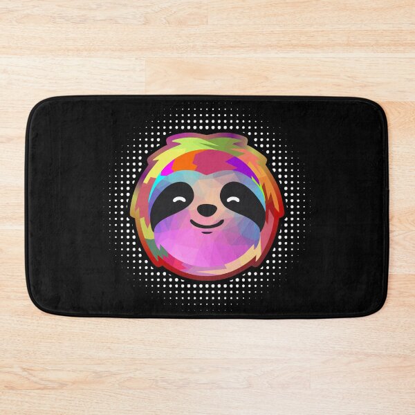 Item preview, cute sloth wpap colorful designed and sold by soebekhi.