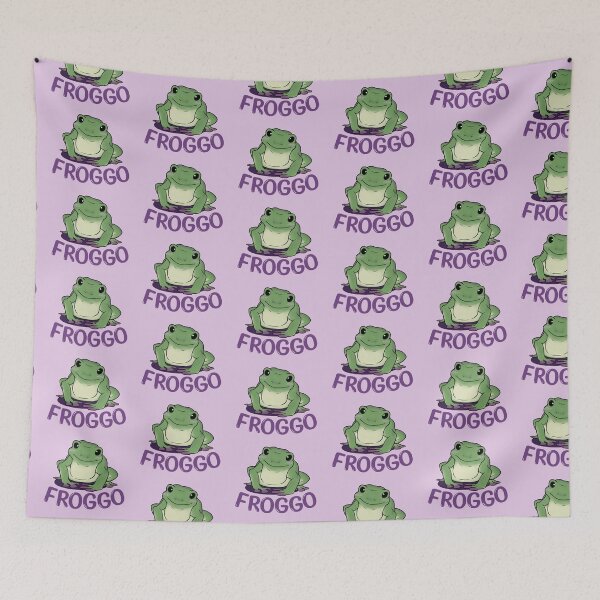 Item preview, Cute Froggo designed and sold by DrawnByLee.