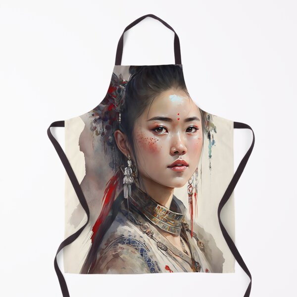 Item preview, Beautiful Traditional Chinese Portrait Watercolour Effect designed and sold by EarthArtAvencha.