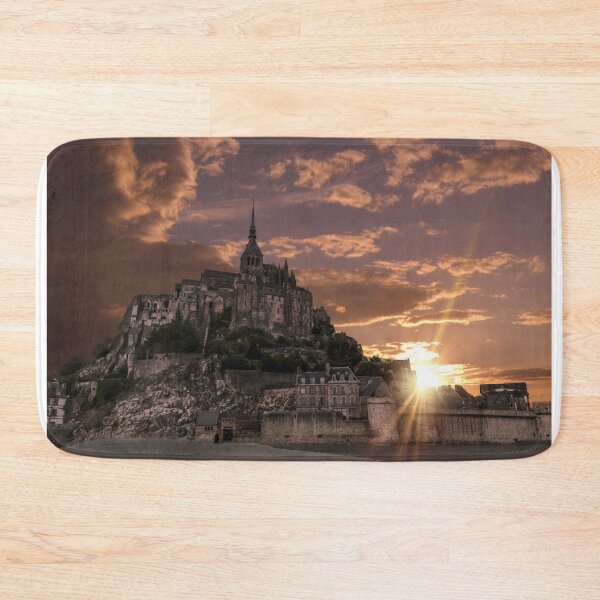 Item preview, Mont Saint Michel, France at Sunset designed and sold by jrtwynam.