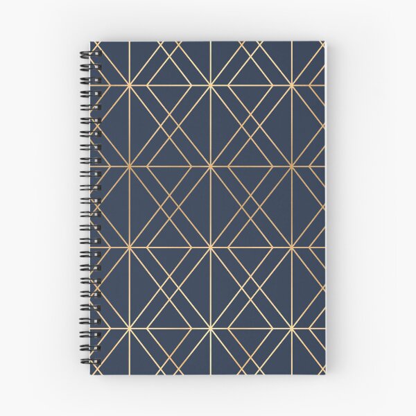 Item preview, Navy and Gold Art Deco Geo designed and sold by Blue-Banana.