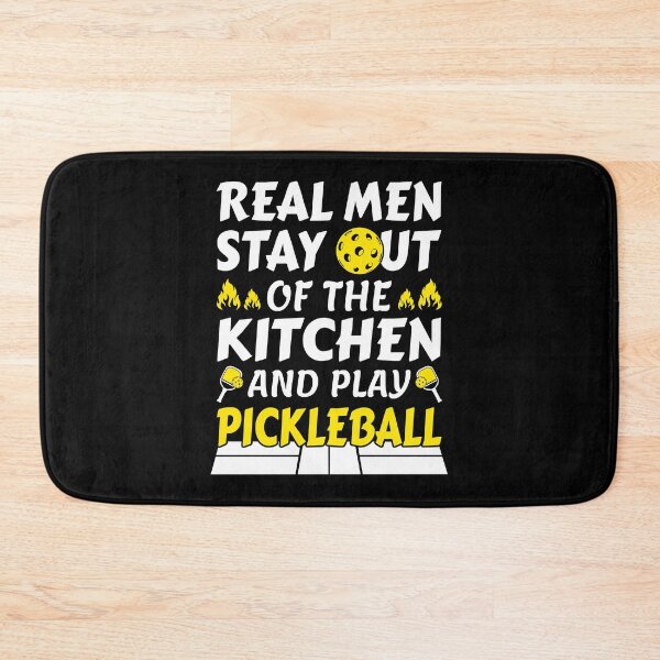 Item preview, Real Men Stay Out of The Kitchen Pickleball Funny Pickleball designed and sold by 1Designology1.