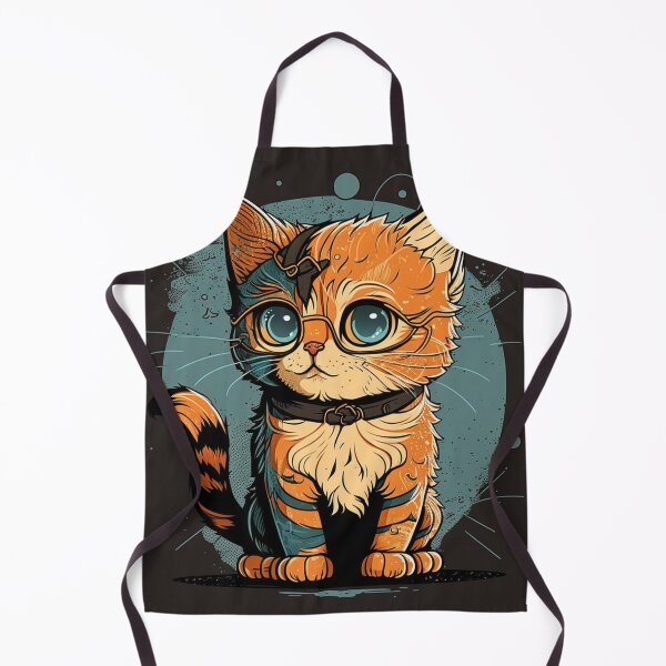 Item preview, studious cat designed and sold by JDA-Shop.