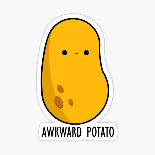 Cute Cartoon Potato || Angry Potato I Am A Potato|| Kawai