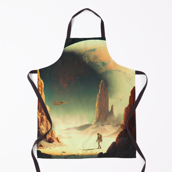 Item preview, New Beginnings: Retro-Futuristic Space Poster designed and sold by Taudalpoi.