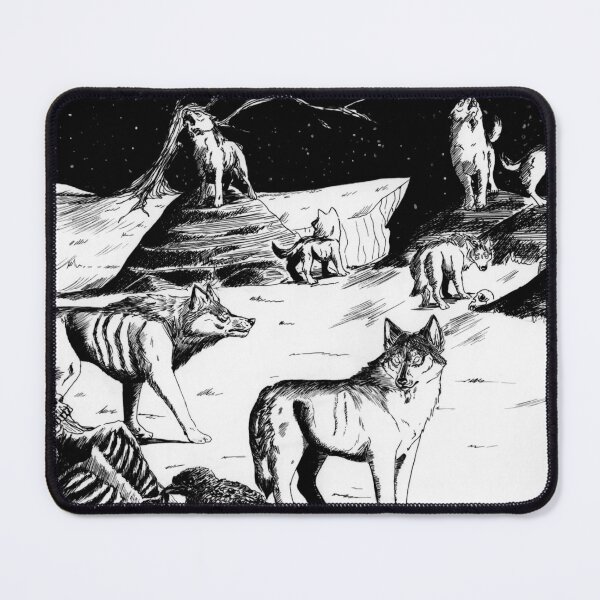 Item preview, Roaming Wolves designed and sold by carolinamateus.
