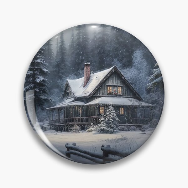 Item preview, Un retiro nevado designed and sold by DecadentDesign.