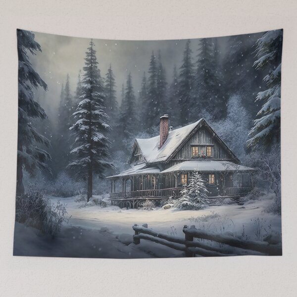 Item preview, A Snowy Retreat designed and sold by DecadentDesign.