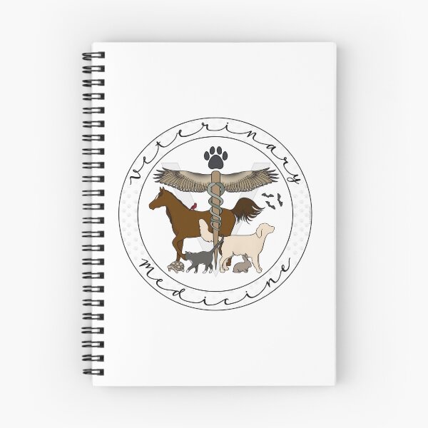 Item preview, Veterinary Medicine Caduceus (Cursive) designed and sold by Hanna M.