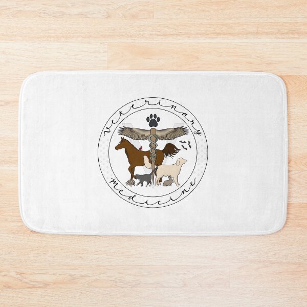 Item preview, Veterinary Medicine Caduceus (Cursive) designed and sold by Hanna M.