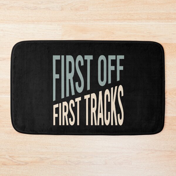 Item preview, Skiing First Off First Tracks designed and sold by whyitsme.