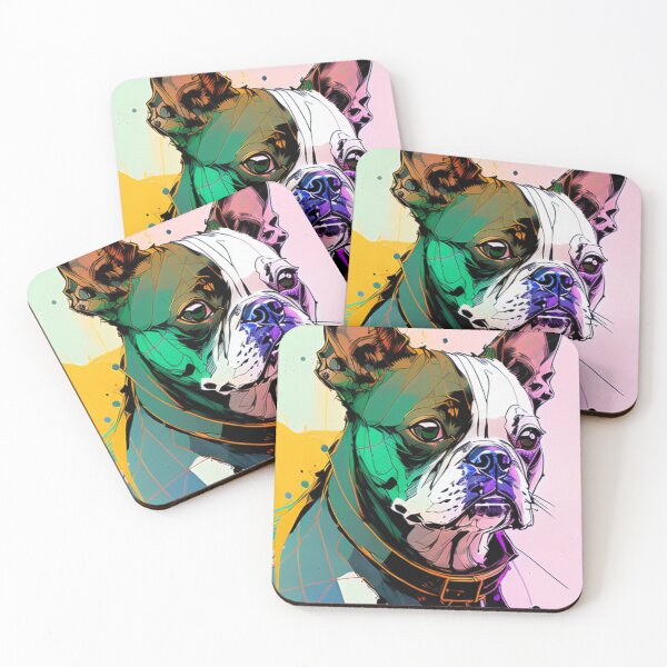 Item preview, Boston terrier designed and sold by EuropeanPrints.