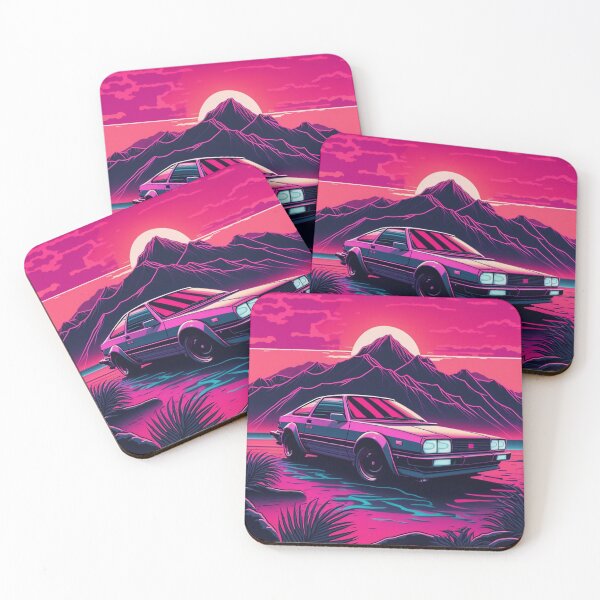 Artikelvorschau, Vaporwave-Auto entworfen und verkauft von RESToRAPTOR.