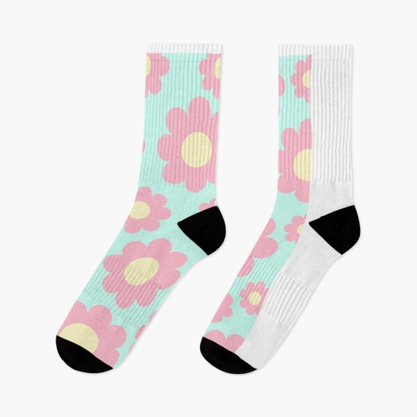 Item preview, Funky Retro Flower Print Coquette Pattern designed and sold by Femme Pastel Collective.