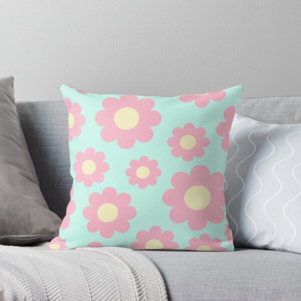 Item preview, Funky Retro Flower Print Coquette Pattern designed and sold by Femme Pastel Collective.