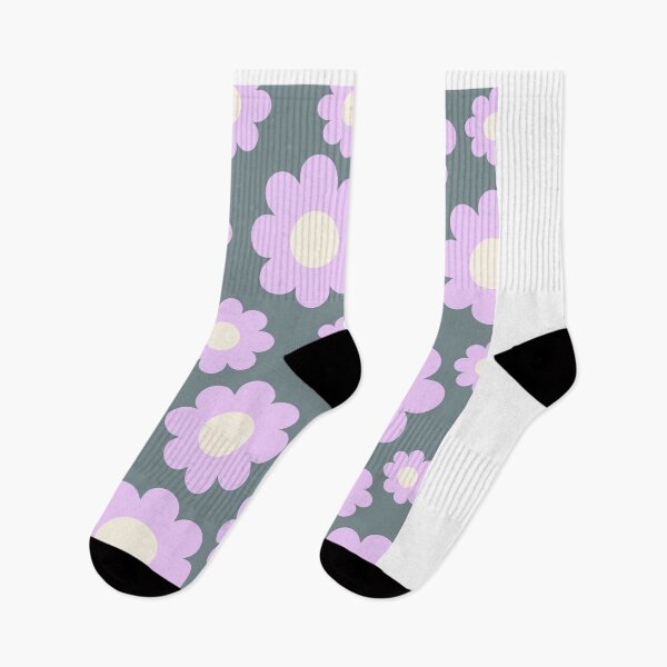 Item preview, Funky Retro Flower Print Coquette Pattern designed and sold by Femme Pastel Collective.