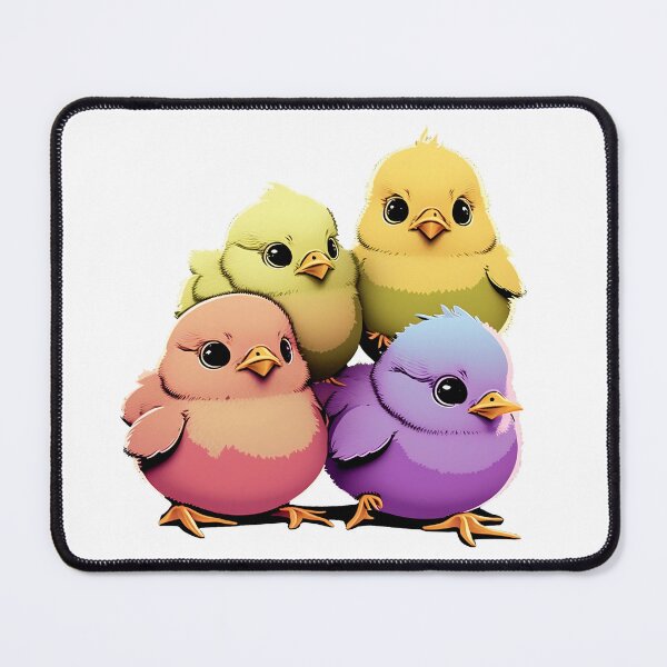 Item preview, Cute Multicolor Easter Chickens designed and sold by Imwa.