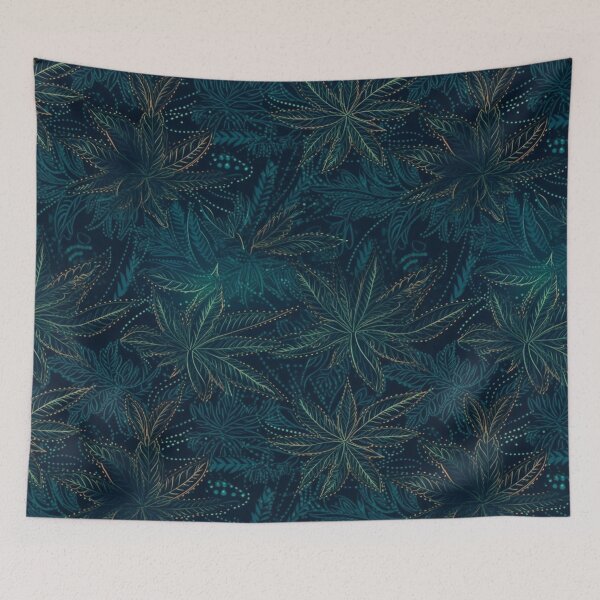 Item preview, Glowing Weed Pattern designed and sold by julia-giulina.