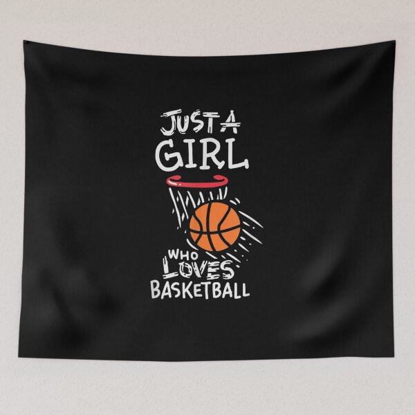 Item preview, Just a Girl who Loves Basketball Girl Kids Girls designed and sold by ArtMuni99.
