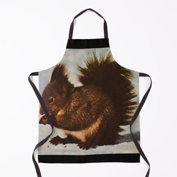Item preview, Squirrel eating a nut in the snow designed and sold by SamJanner.