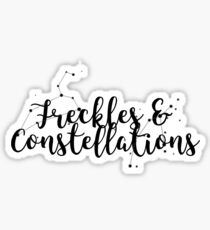Freckles and Constellations Sticker
