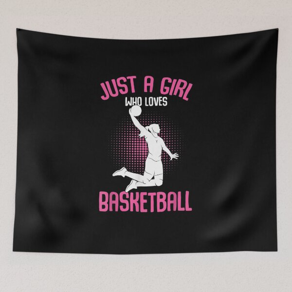 Item preview, Just a Girl who Loves Basketball Girl Kids Girls designed and sold by ArtMuni99.