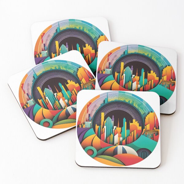 Item preview, Retro City Modern Design designed and sold by EarthArtAvencha.