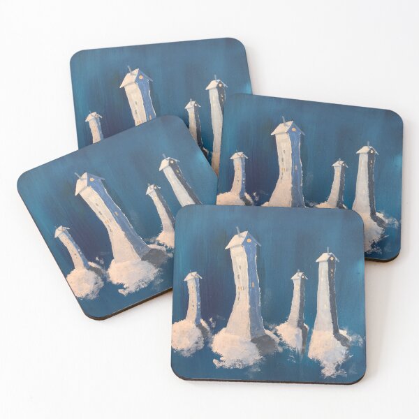Item preview, Houses on clouds tanking hydrogen. designed and sold by Per Nylén.
