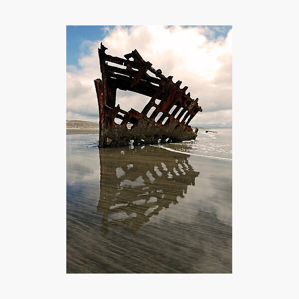 Wreck of Peter Iredale 2 Photographic Print