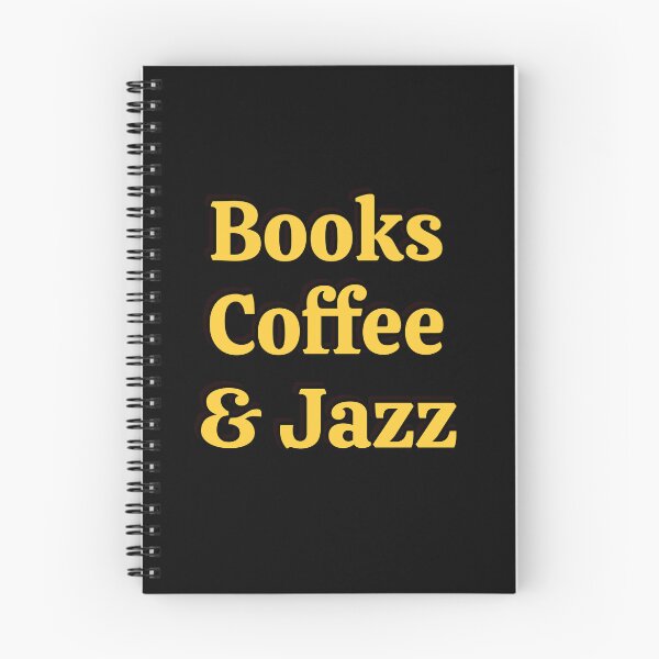 Item preview, Books coffee and Jazz designed and sold by Inspirationmotivation.