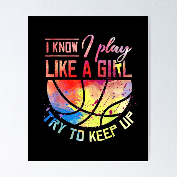 I Know I Play Like A Girl Try To Keep Up 21057157 Vector, 46% OFF