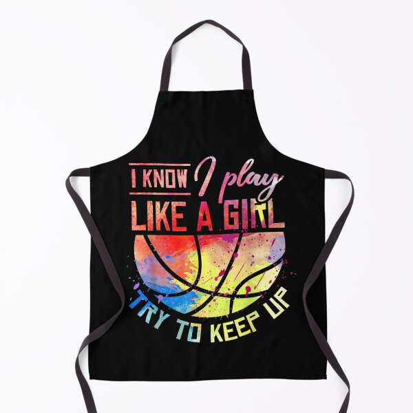 Item preview, i know i play like a girl basketball designed and sold by ArtMuni99.