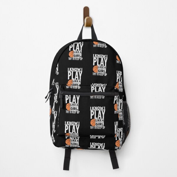 Item preview, i know i play like a girl basketball designed and sold by ArtMuni99.