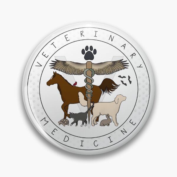 Item preview, Veterinary Medicine Caduceus designed and sold by Hanna M.