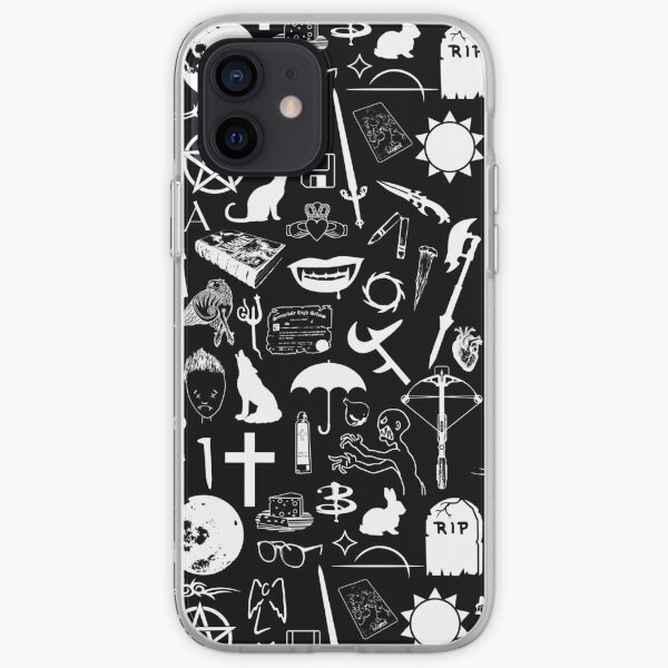 Buffy Symbology, White iPhone Soft Case