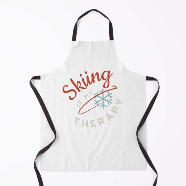 Item preview, Skiing is My Therapy designed and sold by whyitsme.