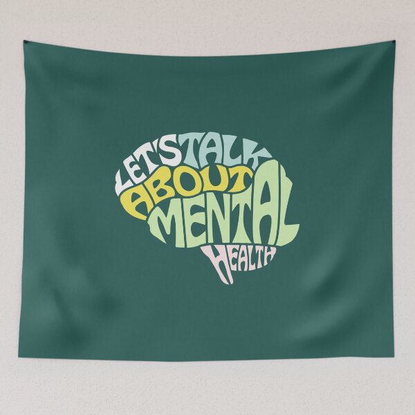 Item preview, Let us talk about mental health designed and sold by Rofia Design.