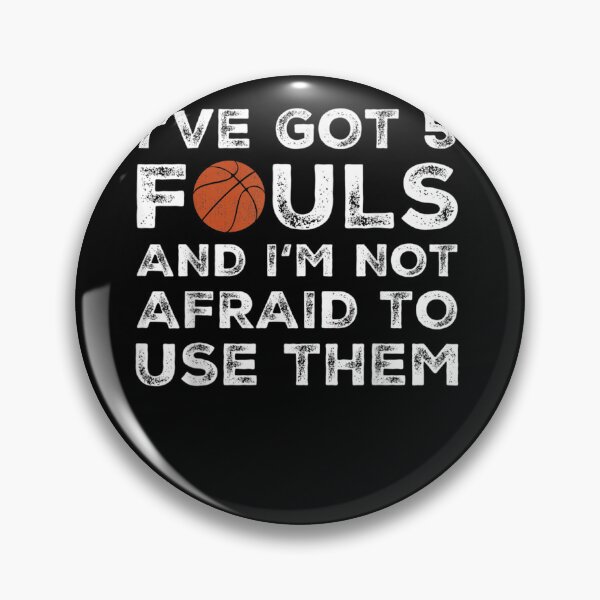Item preview, Funny Basketball Player - Hoops 5 Fouls designed and sold by ArtMuni99.