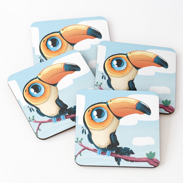 Item preview, little toucan designed and sold by Drewafro.