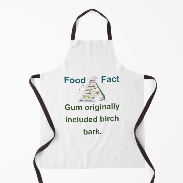 Item preview, Gum Originally Included Birch Bark  - Food Fact designed and sold by CrankyOldDude.