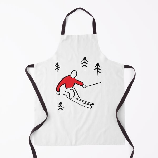 Item preview, Skier Illustration designed and sold by whyitsme.