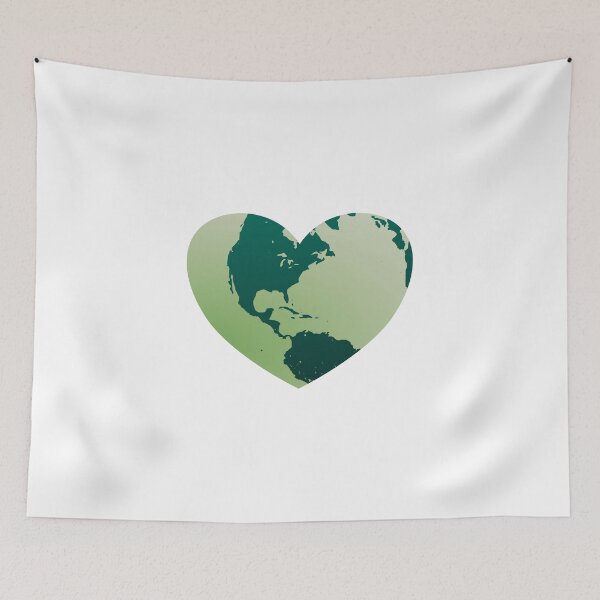 Item preview, Heart Shaped Earth designed and sold by Inspirationmotivation.